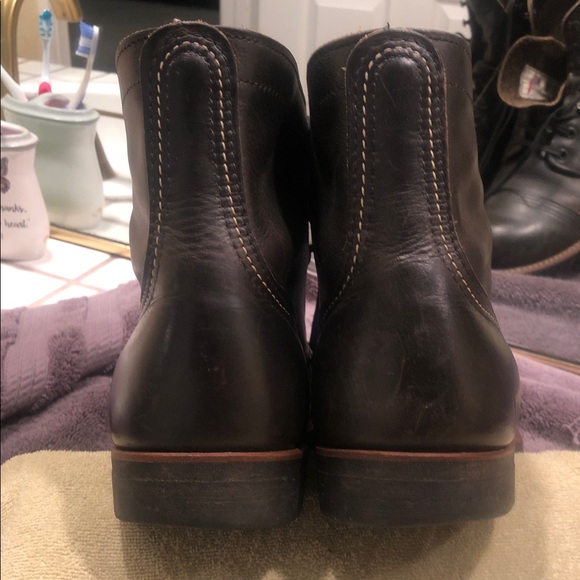 Red wings 10/D 8086 charcoal grey used conditions